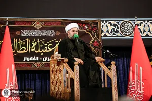 عزاداری زائران عرب&zwnj;زبان در حرم مطهر رضوی

