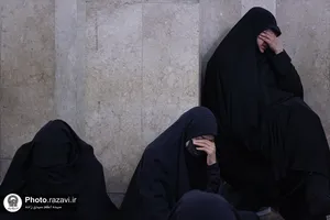 عزاداری بانوان اردوزبان در حرم مطهر رضوی
