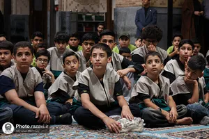 خدمت در بهشت دانش آموزی