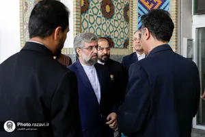 بازدید مدیر عالی حرم مطهر رضوی از دارالشفای امام