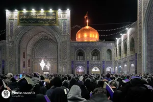 مراسم احیا شب بیست و یکم ماه مبارک رمضان در حرم مطهر رضوی-2