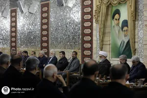 دیدار جمعی از نمایندگان اصناف مشهد با تولیت آستان قدس رضوی