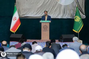 مجلس ترحیم حجت&zwnj;الاسلام والمسلمین الهی خراسانی در حرم مطهر رضوی
