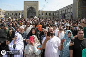 مراسم تحویل سال 1404 در حرم مطهر رضوی-2