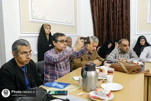 نشست خبری چهاردهمین جشنواره بین&zwnj;المللی کتاب سال رضوی
