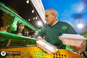 موکب امام رضا علیه&zwnj;السلام در شاهچراغ
