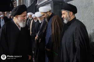 آئین بزرگداشت رهبر شهید انقلاب اسلامی در حرم مطهر رضوی