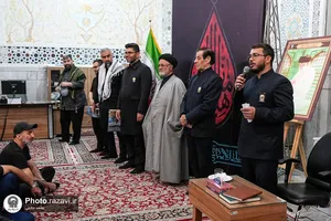 تشرف زائران کشورهای روسیه, قزاقستان و ازبکستان به حرم مطهر رضوی

