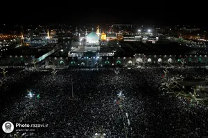 مراسم احیا شب بیست و سوم ماه مبارک رمضان در حرم مطهر رضوی - 2