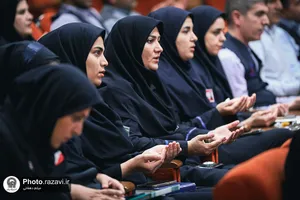 بزرگداشت رهبر شهید انقلاب در بیمارستان فوق&zwnj;تخصصی رضوی