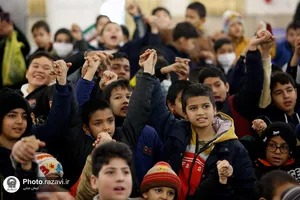 گردهمایی کودکان جهان اسلام در حرم مطهر رضوی