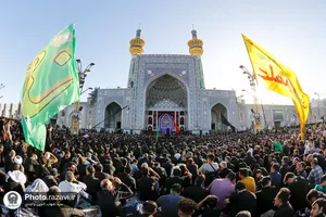مراسم چهارپایه خوانی شهادت امام رضا علیه&zwnj;السلام