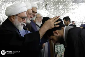 عمامه&zwnj;گذاری طلاب حوزه علمیه خراسان