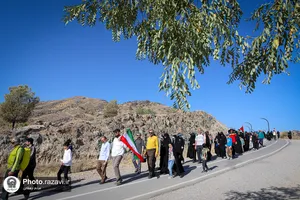 پیاده روی خانوادگی کارکنان آستان قدس رضوی