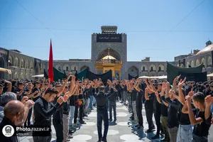 عزاداری رحلت پیامبر اکرم(ص) و شهادت امام حسن مجتبی(ع) در مشهد