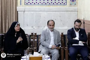 دیدار جمعی از فعالان اقتصادی خراسان رضوی با تولیت آستان قدس رضوی