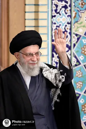 سخنرانی نوروزی رهبر معظم انقلاب در حرم مطهر رضوی