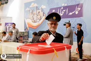 خدمت&zwnj;رسانی خادمان رضوی در انتخابات ریاست جمهوری