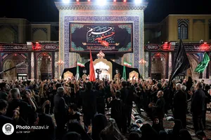 عزاداری سنتی شب سوم محرم در &laquo;حسینیه حرم&raquo;