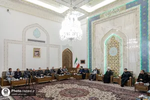دیدار اعضای شورای قضایی استان با تولیت آستان قدس رضوی