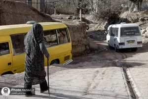 تشرف جمعی از اهالی روستای سیج به حرم مطهر رضوی