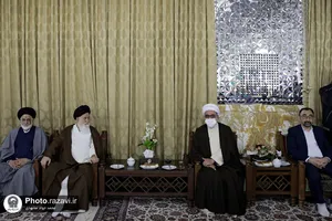 مراسم جشن میلاد امیرالمومنین در تالار ولایت حرم مطهر رضوی