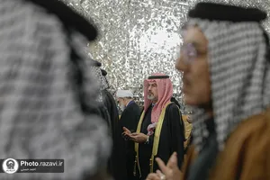 دیدار تولیت آستان قدس رضوی با شیوخ عشایر عراق