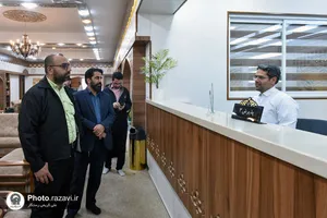 بازدید کارکنان آستان قدس از مؤسسات موقوفه خدمات زائر رضوی