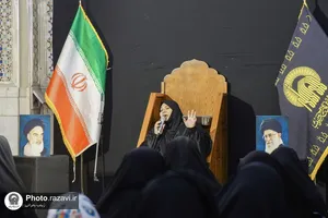عزاداری بانوان عرب زبان در شهادت امام کاظم علیه&zwnj;السلام