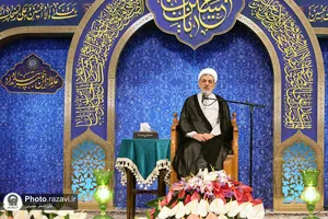 حال و هوای حرم مطهر رضوی در شب ولادت امام حسین(علیه&zwnj;السلام)