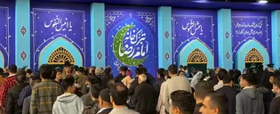 ضیافت افطار در تبرک خانه امام رضا(ع)