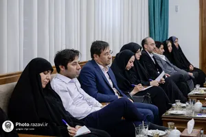 دیدار کارکنان نمونه با تولیت آستان قدس رضوی