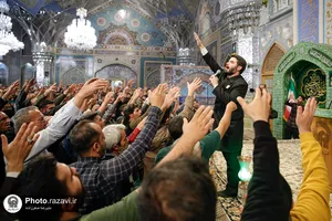 مراسم &laquo;استغاثه&raquo; در حرم مطهر رضوی