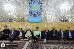 دیدار مدیران اجرایی استان با تولیت آستان قدس رضوی