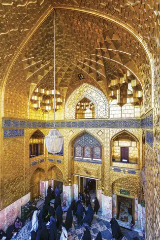 عکس با کیفیت : ایوان طلا صحن آزادی حرم مطهر رضوی
