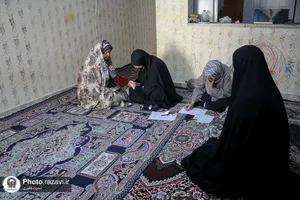 پایش سلامت و غربالگری توسط گوهربانوان باشگاه گوهرشاد