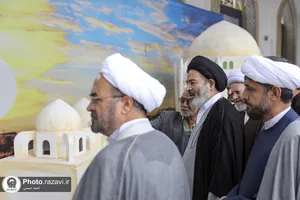 بازدید نماینده ولی&zwnj;فقیه در امور حج و زیارت از نمایشگاه &laquo;در آستان بقیع&raquo;