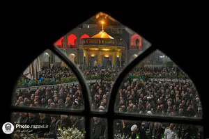 مراسم شام غریبان حضرت رضا(علیه&zwnj;السلام) در حرم مطهر رضوی