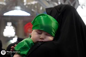 همایش "شیرخوارگان حسینی" در حرم مطهر رضوی-2
