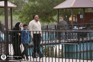 مهمانی افطاری در باغ خاتون آستان قدس رضوی