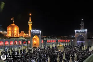 حال و هوای حرم مطهر رضوی در دهه آخر صفر
