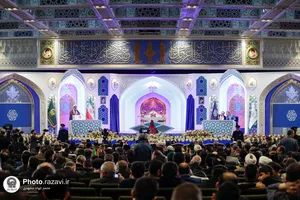 آیین افتتاحیه چهل&zwnj;ویکمین دوره مسابقات بین&zwnj;المللی قرآن در حرم رضوی