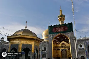 حال و هوای حرم مطهر رضوی در روز میلاد جوادالائمه علیه&zwnj;السلام