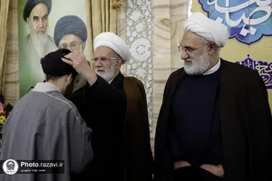 عمامه&zwnj;گذاری طلاب حوزه علمیه خراسان