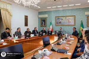 نشست صمیمانه کارکنان مرکز گزینش با قائم&zwnj; مقام تولیت آستان قدس رضوی