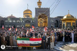 تشرف شیوخ عشایر عراق به حرم مطهر-۳