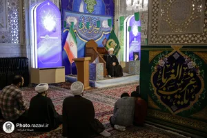 تشرف طلاب انگليسی زبان به حرم مطهر رضوی
