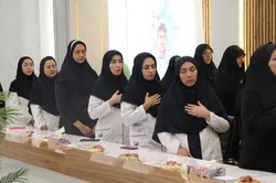 تقدیر خادمیاران زنجان از پرستاران مرکز درمانی حضرت زینب کبری (س)