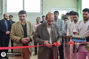 افتتاح سالن ورزش&zwnj;های رزمی مجموعه ورزشی شهید دارایی