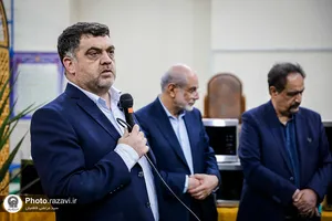 تحویل اقلام اهدایی آستان قدس به دانشگاه علوم پزشکی مشهد